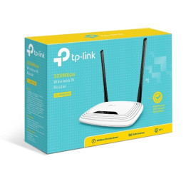 Беспроводной маршрутизатор серии N TP-Link, скорость 300 Мбит/с, без подключения к сети (TL-WR841N)