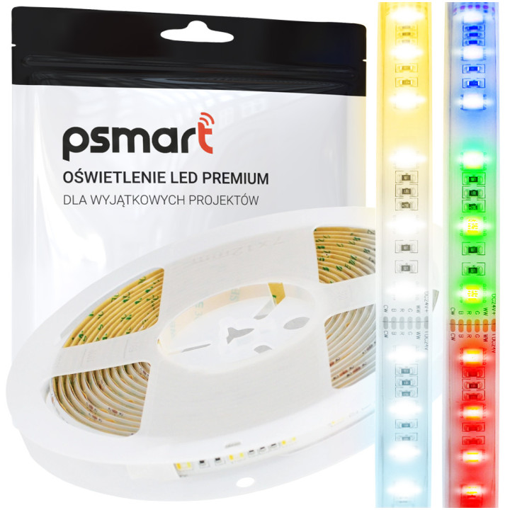 PSMART Taśma LED 24V RGB+CCT PRO 5050 IP65 60LED/m 5m