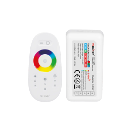 Vadības komplekts Remote + Controller RGBW 12-24VDC 10A FUT027
