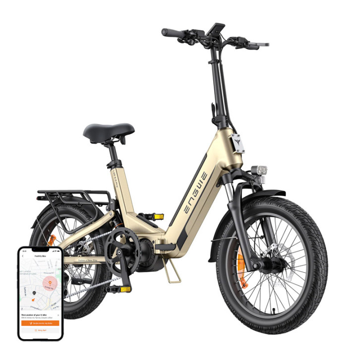 ENGWE L20 3.0 PRO 250W 20 collu elektriskais velosipēds (zelta)