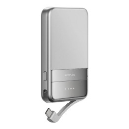 EcoFlow RAPID magnētiskā jaudas banka, 5000mAh, (sudrabs).