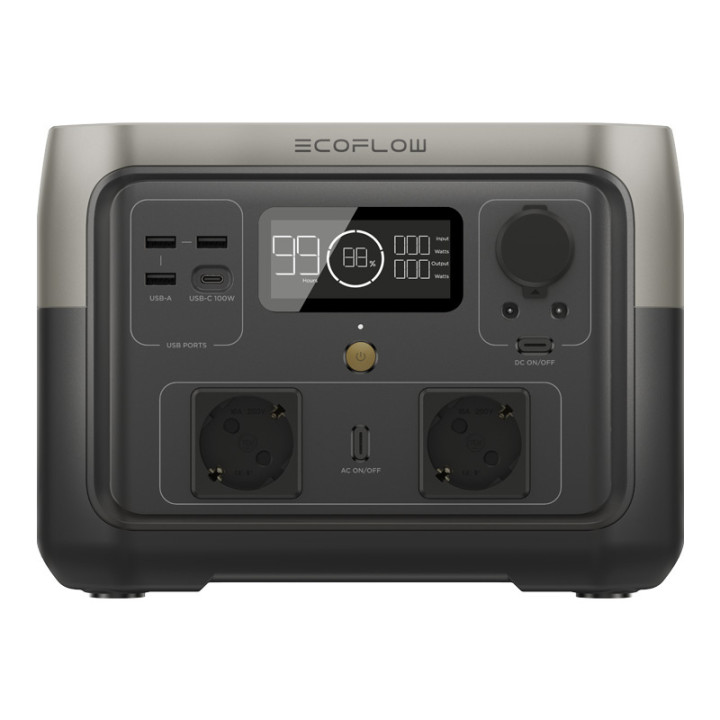 Пшеносная станция засилания EcoFlow RIVER 2 Max