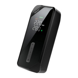 Flextail Evo riepu sūknis 150 pārnēsājams riepu sūknis (melns)
