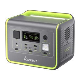 FOSSIBOT F800 800W Portable Power Station (Green)