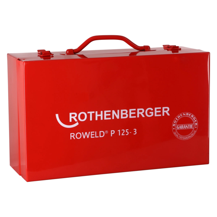 Rothenberger ROWELD P 125-3 Polyfusion metināšanas iekārtu komplekts 1200 W