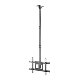 MARCA BLANCA PLB-CE1046-01 Universāls stiprinājuma kronšteins, melns