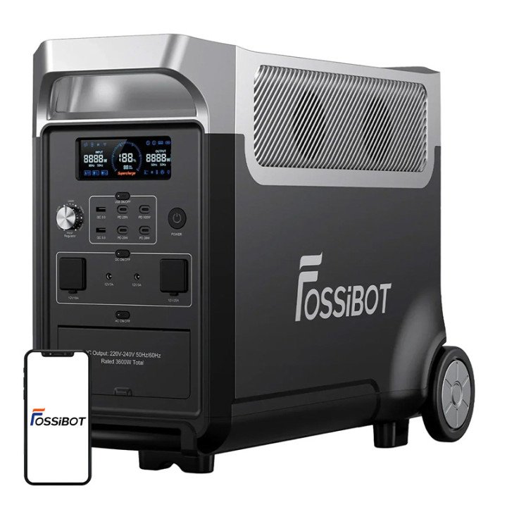 FOSSIBOT F3600 Pro 3600W Portable Power Station 3840Wh
