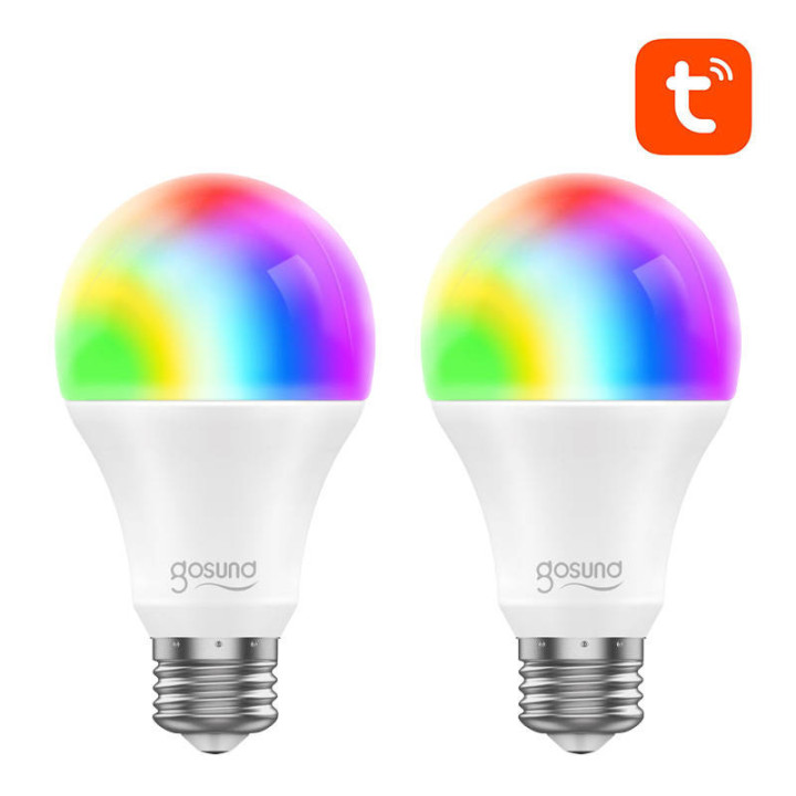 Smart Bulb LED WB4 (2 iepakojumi) NiteBird (RGB) E27 Tuya