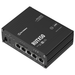 PRIEIGOS TAŠKAS 5G + РОУТЕР RUTX50320400 Две SIM-карты Wi-Fi 5, 2,4 ГГц, 5 ГГц, 867 Мбит/с Teltonika