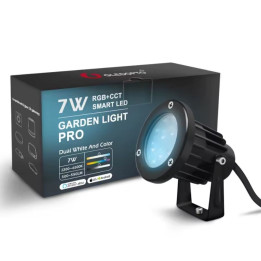 Gledopto GL-G-003P Zigbee Pro (Zigbee 3.0 + RF uztvērējs) āra dārza prožektors RGB+CCT 24V