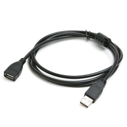 1,5 M USB pagarinājuma kabelis no malas uz mātīti