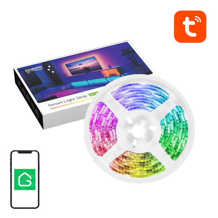 Gosund SL1 WiFi RGB LED viedlente (2,8m) Tuya