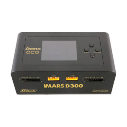 Gens Ace IMARS D300 G-Tech Channel AC/DC 300W/700W RC akumulatora lādētājs-EU Black