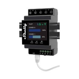 Shelly Pro Dual Cover PM SPSH-002PE16EU DIN Rail Smart Shutter Controller with Power Measurement