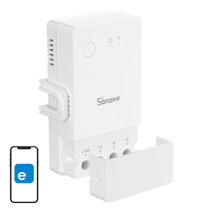 Sonoff POW Origin R3 (16A) WiFi viedais relejs ar jaudas mērītāju (POWR316) - Sonoff, SmartWise, Shelly ES vairumtirdzniecības i
