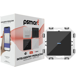 PSMART Switch 1 ķēdes stikls RM C ZigBee TUYA