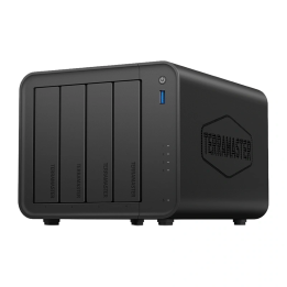 TERRAMASTER F4-425 NAS failu serveris: Intel N5095, 16 GB RAM, 4 nodalījumi