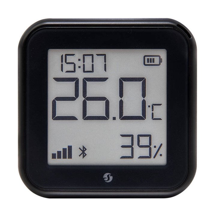 Shelly H&T Gen3 Temperature and Humidity Sensor, WiFi, Black