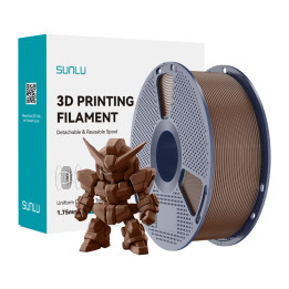Нить Sunlu PLA+ 2.0 (кофейно-коричневый)