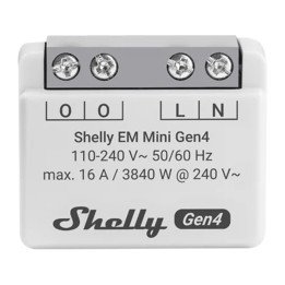 Shelly EM Mini Gen4 WiFi/Matter Energy Meter EMMGen4