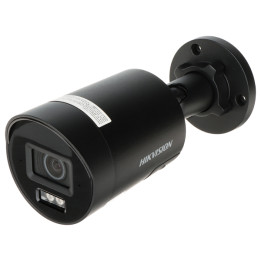 Hikvision DS-2CD2087G2H-LIU/SL(2.8)(EF)BLACK 8MP 4K ColorVu āra bullet IP kamera ar PoE