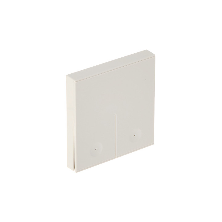 ATLO ATLO-PBRC-WHITE-EWELINK 2-grupu viedais Wi-Fi sienas slēdzis balts, saderīgs ar eWeLink Sonoff