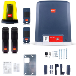 Komplekts BFT DEIMOS Ultra BT KIT B600 INT - 600 kg bīdāmo vārtu automātika