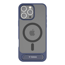 Torras Pstand sērijas futrālis iPhone 16 Pro (zils)