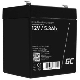 Green Cell AGM45 12V 5.3Ah Svina-Skābes Akumulators