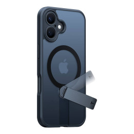 Torras Pstand Spin Case iPhone 16 (melns)