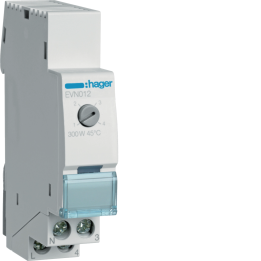 Hager EVN012 LED/CFL uzlabots DIN-sliedes reostats 300W