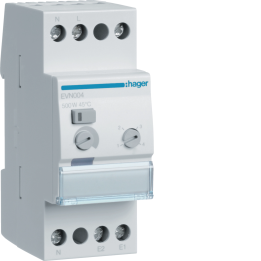 Hager EVN004 LED/CFL uzlabots DIN-sliedes reostats 500W