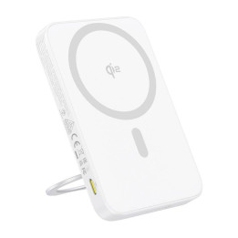 Baseus magnētiskā jaudas banka ar statīvu PicoGo Qi2 5000mAh 20W