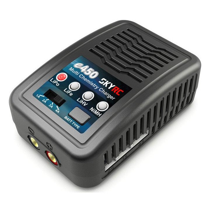 Lādētājs SkyRC e450 2-4S / 6-8S LiPo / LiFe / LiHV / NiMH