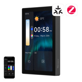 SONOFF NSPanel Pro 120 Smart Control Panel Matter WiFi/Bluetooth/ZigBee (melns)
