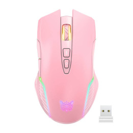 ONIKUMA CW905 Pink 2.4G bezvadu spēļu pele