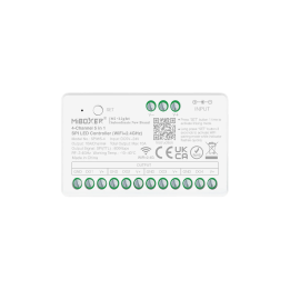 5in1 RGB+CCT SPI LED kontrolieris WiFi+2.4G SPIW5-4