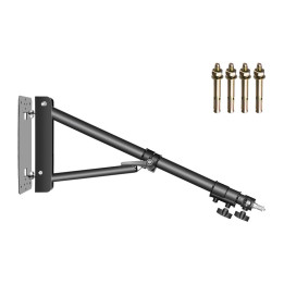NEEWER ST-WM130 130 cm trīsstūrveida sienas stiprinājums
