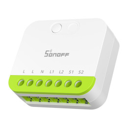 Sonoff MINI-ZB2GS ZigBee divu kanālu mini slēdzis