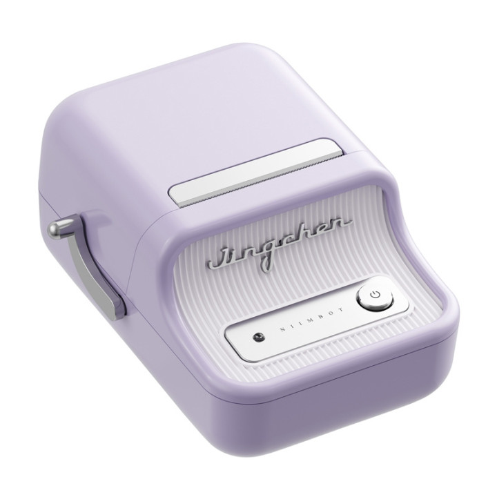 Niimbot B21 Pro portatīvais uzlīmju printeris (violeta)