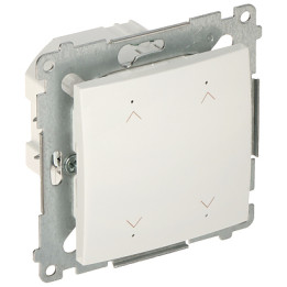 KONTAKT Simon DEZ2.01/11-SIMON54 Premium divu pozīciju aizkaru slēdzis 230V 6A