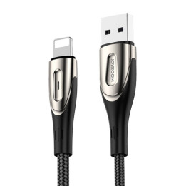 USB vads ierīcei Lightning Joyroom Sharp S-M411 2,4 A, 3 m (melns)