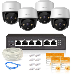 Imou Cruiser IP kameras komplekts PoE Imou Protect Basic 4gab 4MP IP66