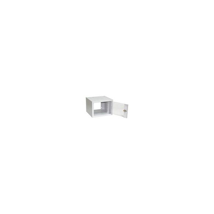 CATlink / Digitus 10" 4U 315x232x300 Wall-Mount Rack Cabinet, Glass Door (RAL 7035)