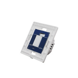 SmartWise T61 UNI Zigbee 3.0 + RF, vienas grupas viedais sienas slēdzis ar universālu vadu un skārienslēdzi, BEZ PRIEKŠĒJĀ PANEĻ