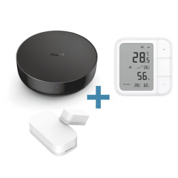Aqara viedā gaisa kondicionētāja kontroliera komplekts (M200 rumbas + W100 klimata sensors + T1 durvju/logu sensors) - AQA-BUN-K