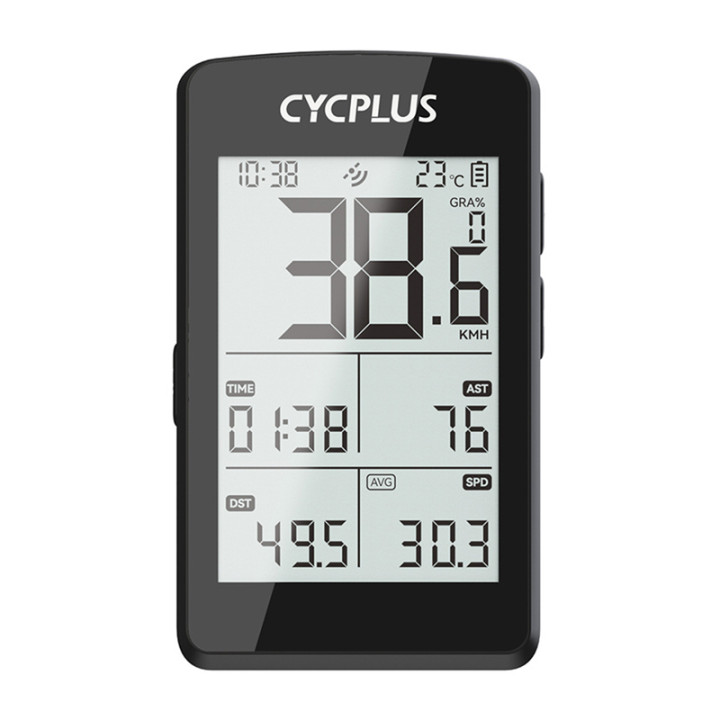 Cycplus M3 velo dators - savietojams ar: Strava, Trainingpeaks u.c.