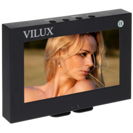 MONITORS 2XVIDEO, VGA, TĀLVADĪBAS PULTS VMT-075M 7 " VILUX