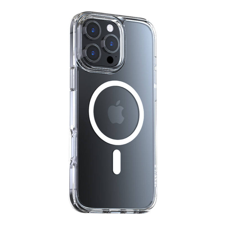 Torras Diamond-Mag sērijas futrālis iPhone 16 ProMax (caurspīdīgs)