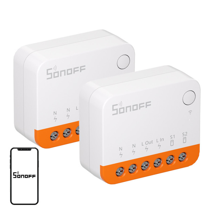 Переключатель SONOFF MINIR4 (Extreme), 2 шт.